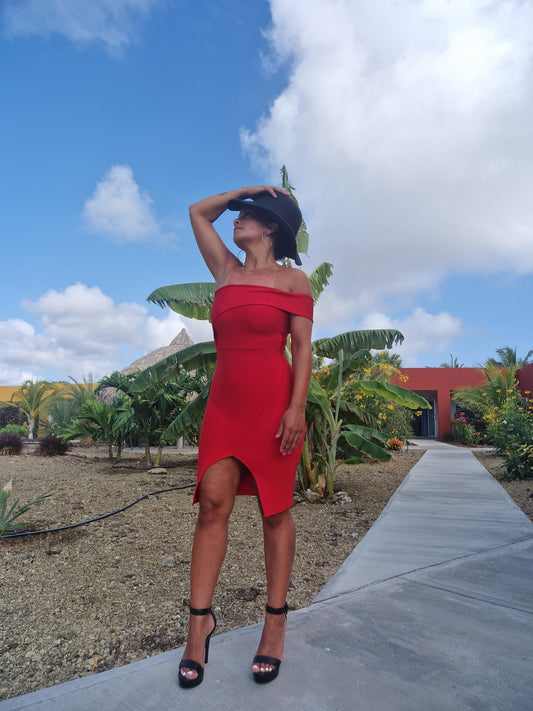 Scarlet Bandage dress