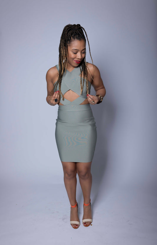 Flirtacious Bandage Dress